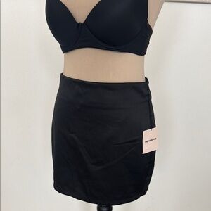NWT Black Mini Skort